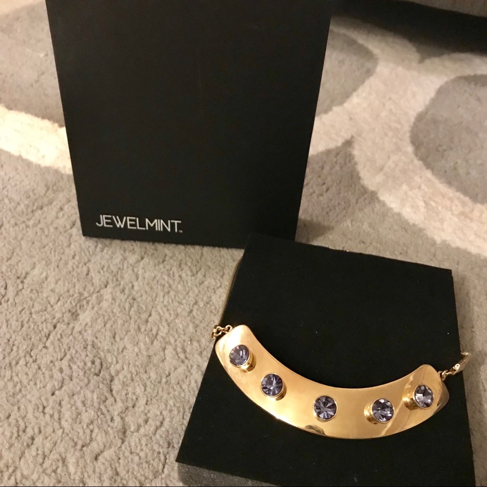 Jewelmint Lavender Slate Necklace